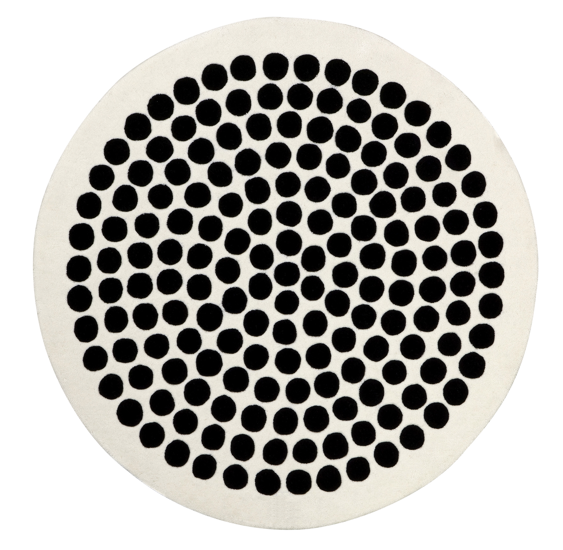 Verner Panton - Teppich VP8 BW von Designer Carpets Verner Panton - Teppich VP8 BW von Designer Carpets